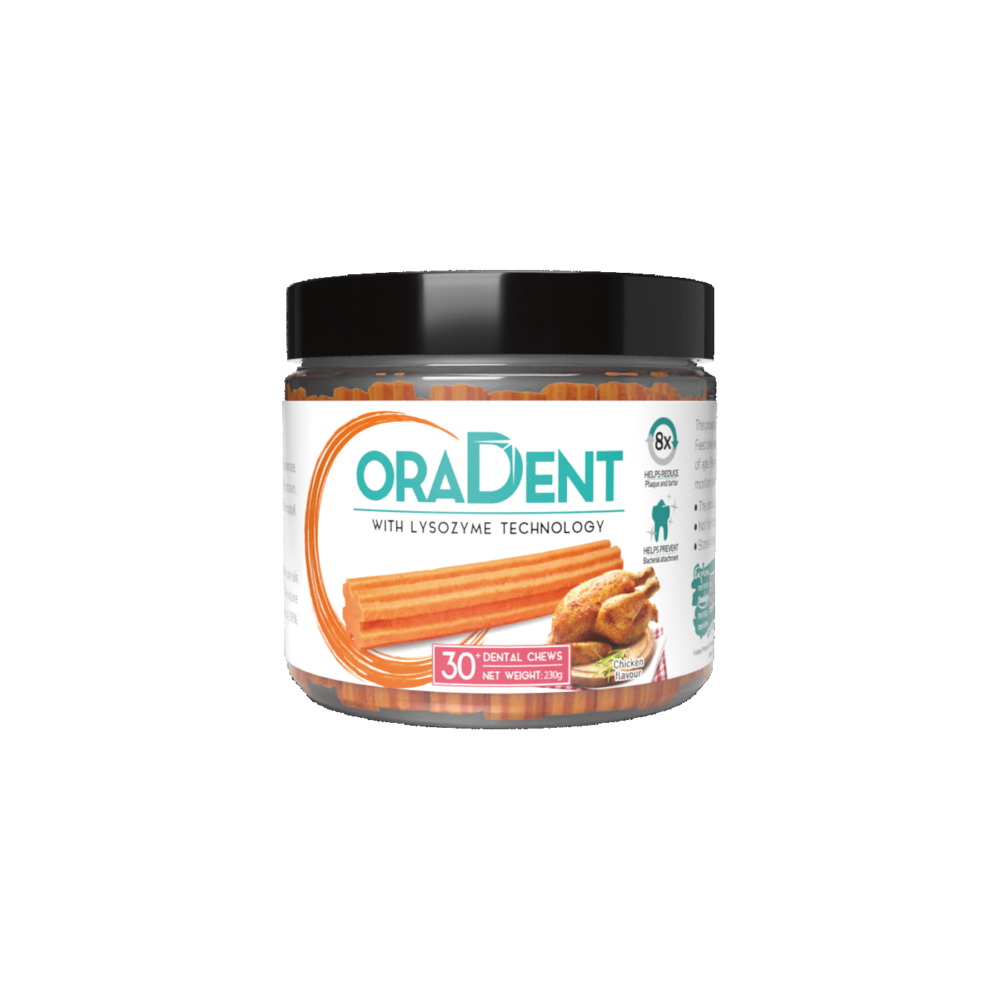 Dentalight Oral Dent chicken flavours - SKU 12503