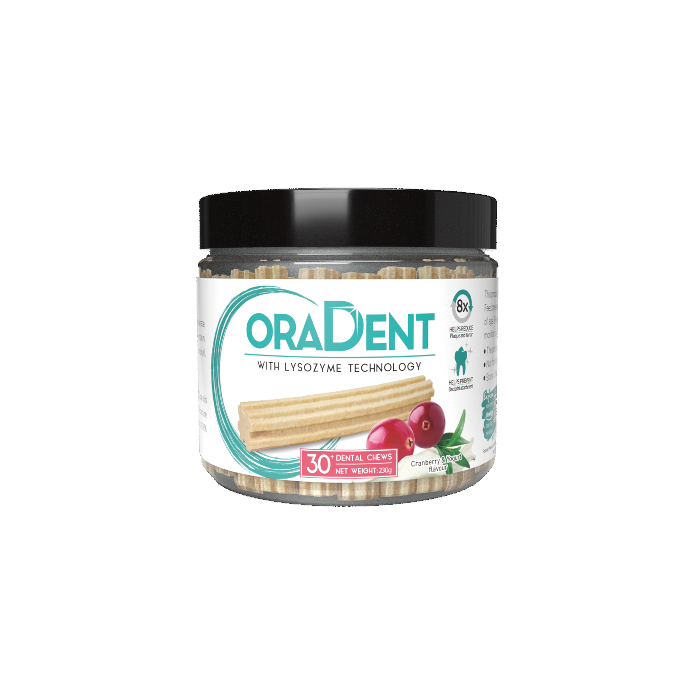 Dentalight Oral Dent Cranberry & Yogurt Flavour - SKU 11933