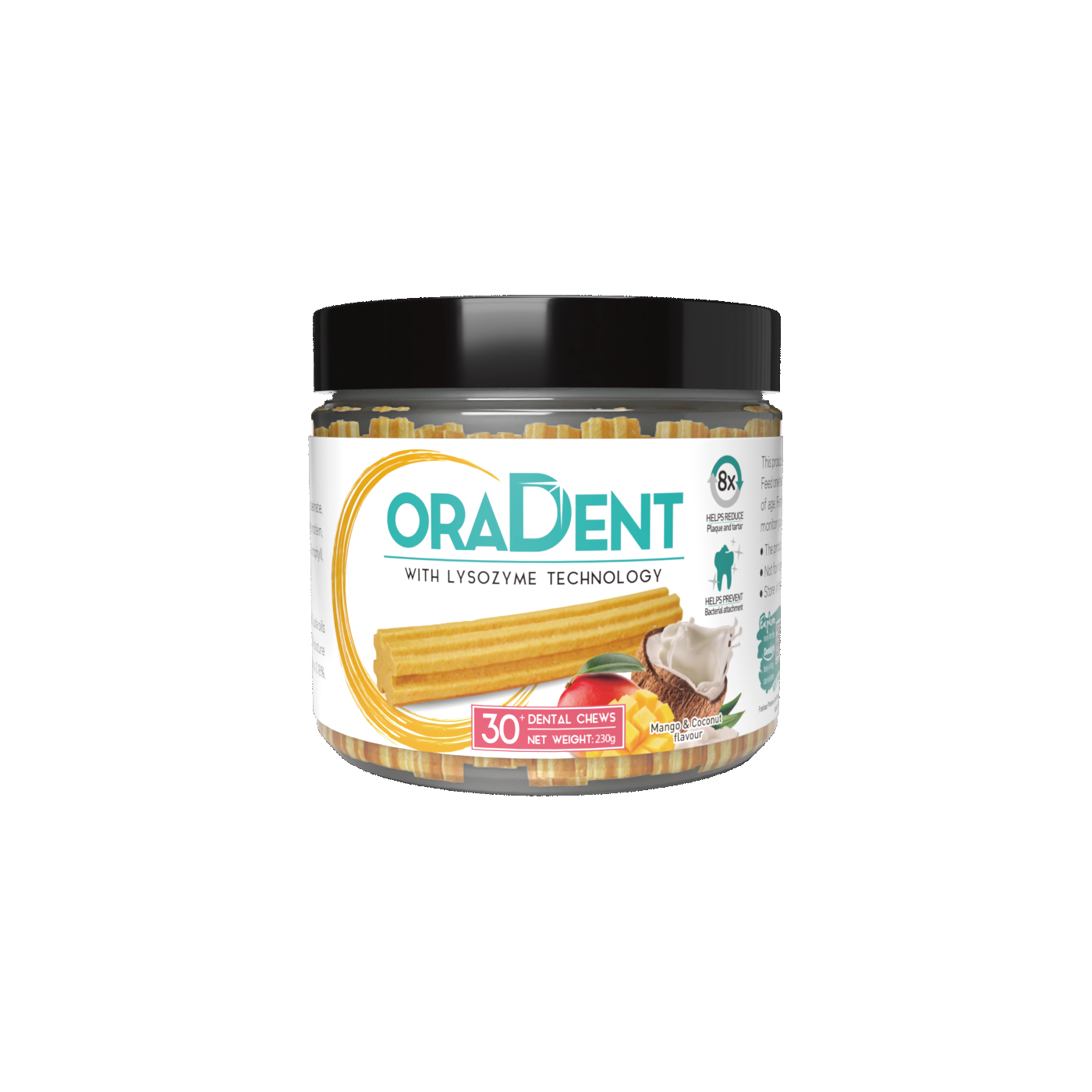 Dentalight Oral Dent Mango & Coconut Flavour - SKU 11926