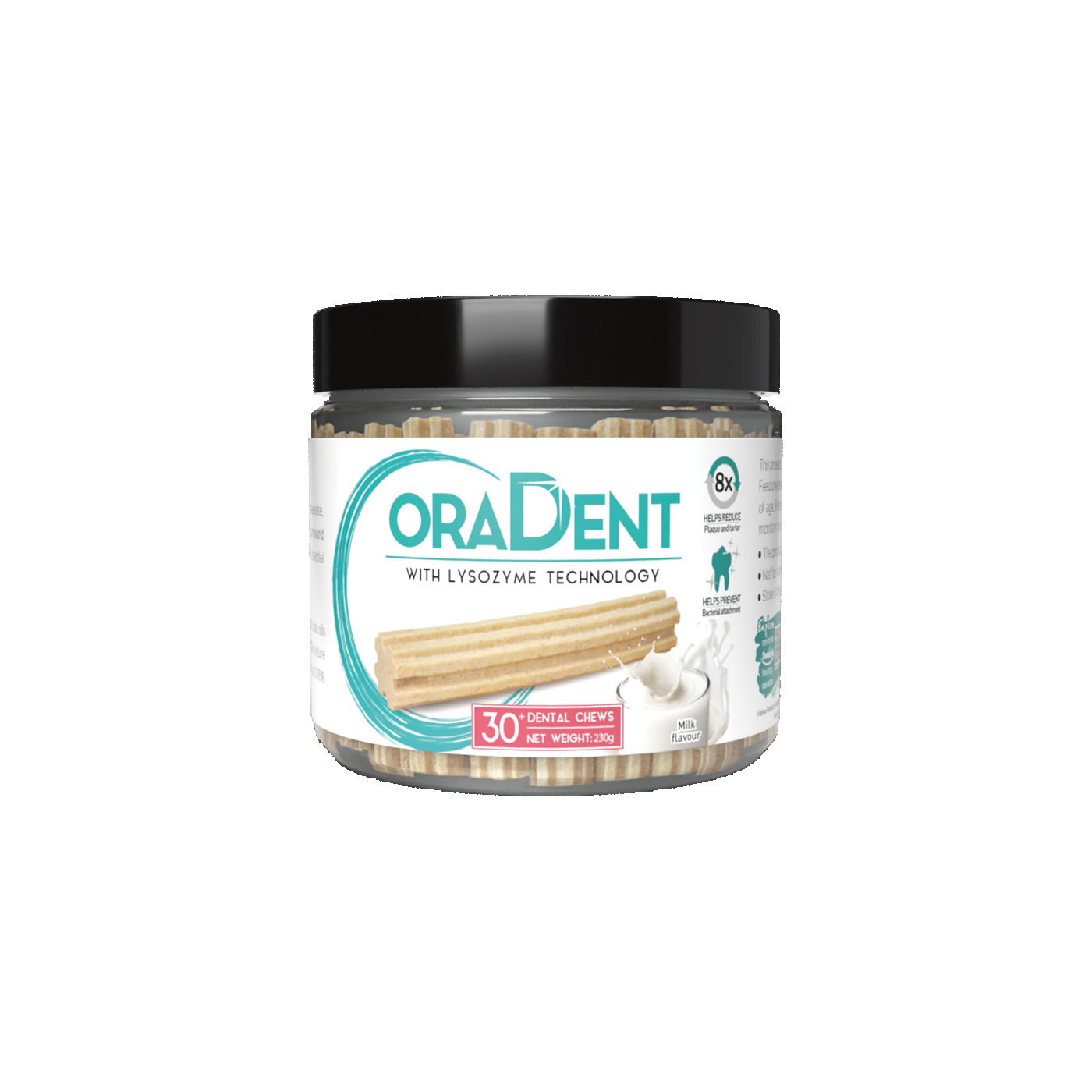 Dentalight Oral Dent milk flavours - SKU 12480