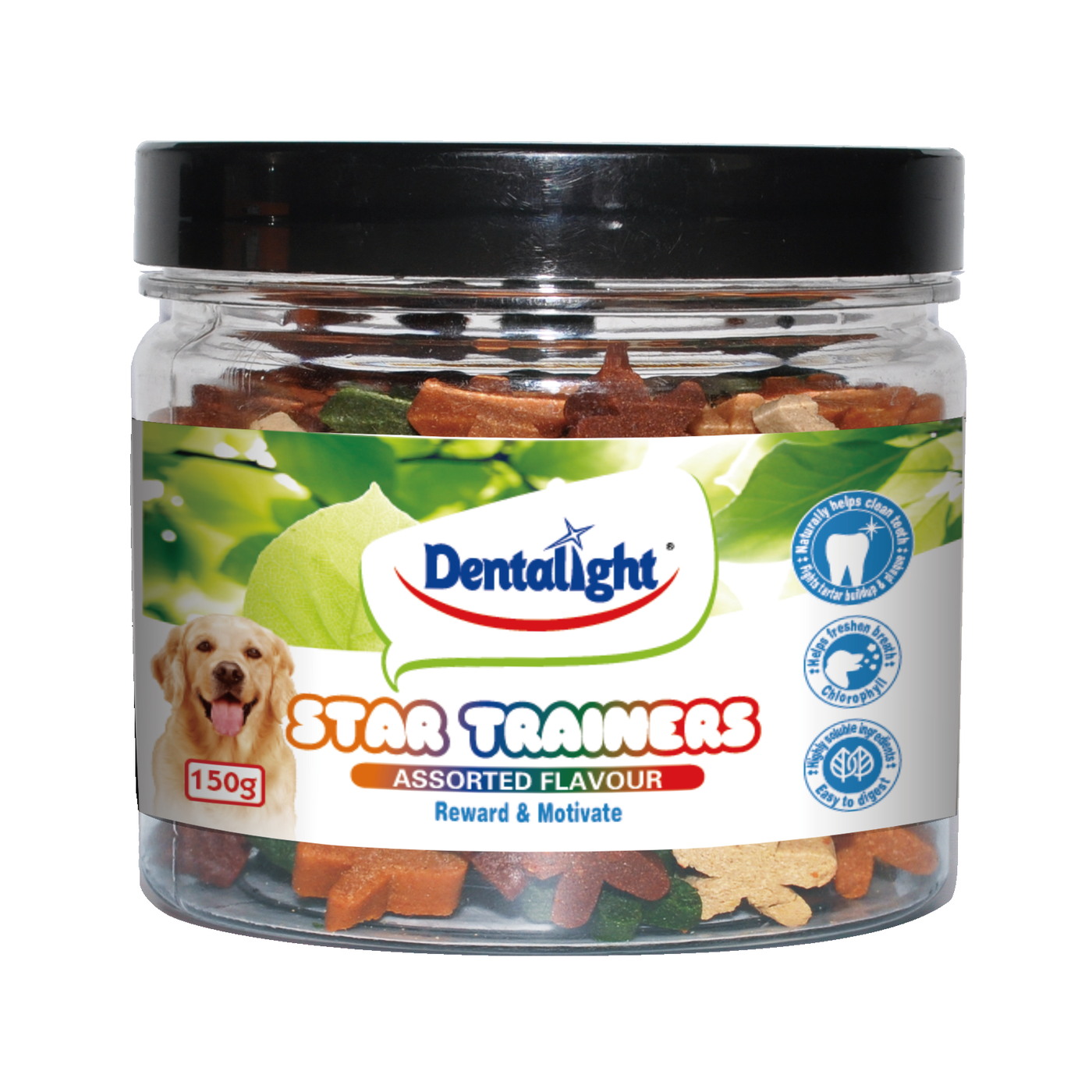 Dentalight Star trainers assorted Flavour 150g - SKU 09596